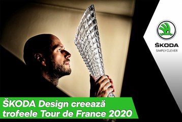 SKODA Design creeaza si in acest an trofeele Tour de France