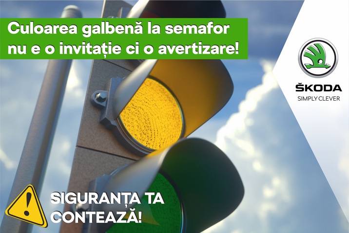 Siguranta ta conteaza - Culoarea galbena la semafor