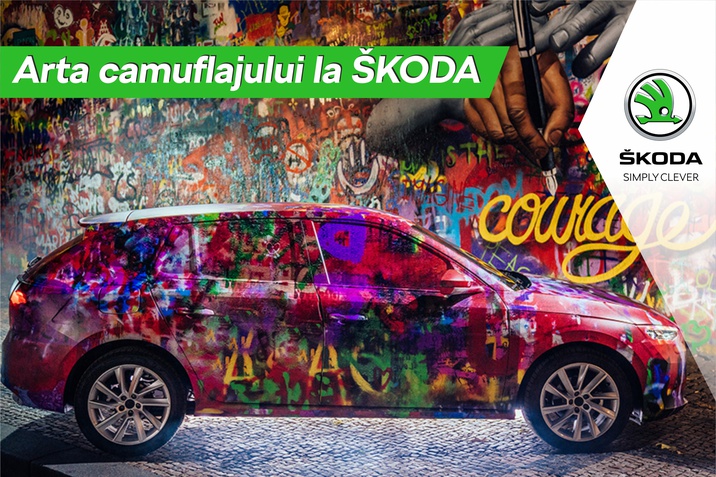 Arta camuflajului la SKODA