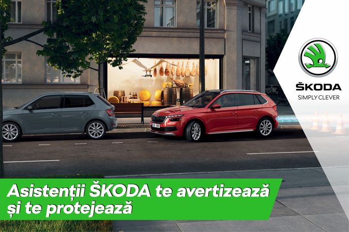 Asistentii SKODA te protejeaza