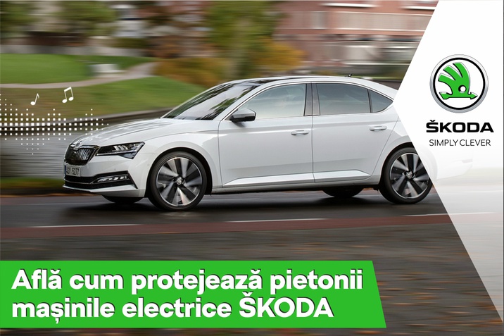 Cum protejeaza pietonii masinile electrice SKODA?