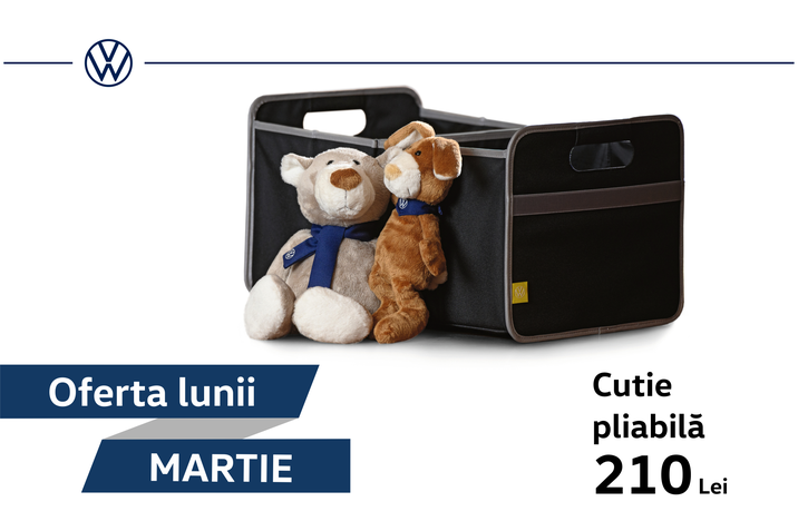 oferta lunii martie la accesoriile originale Volkswagen