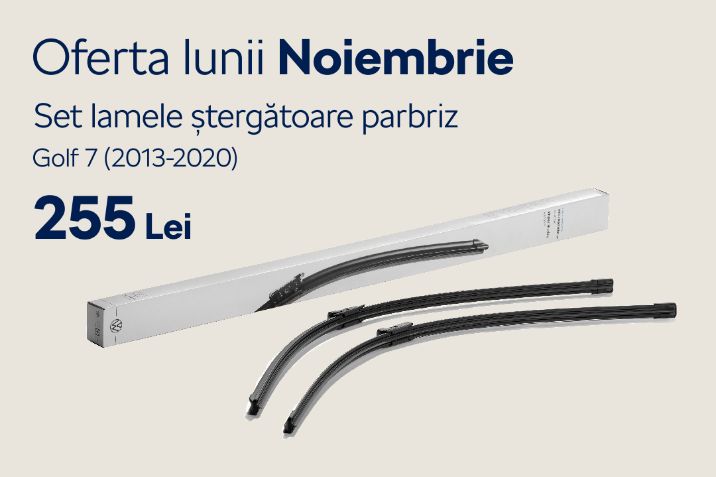 oferta lunii noiembrie stergatoare