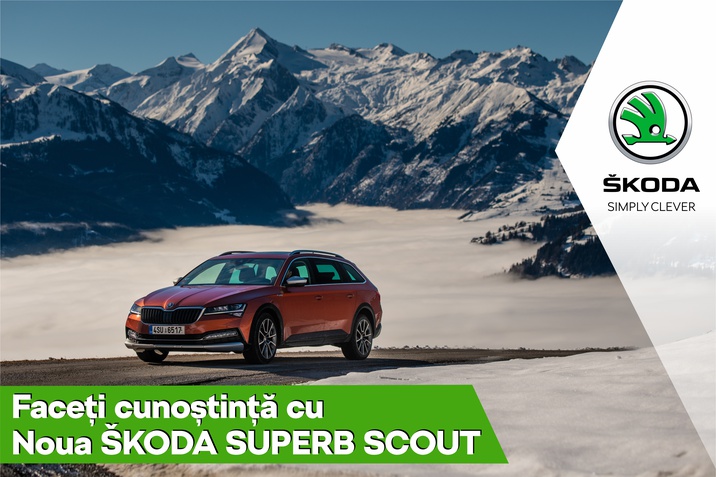 Faceti cunostinta cu Noua SKODA SUPERB SCOUT